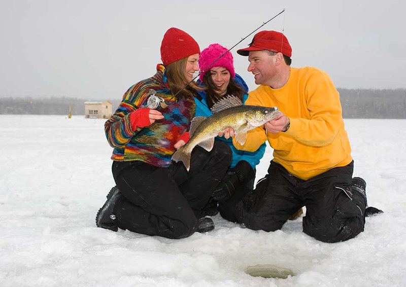 Overview of ice fishing casino